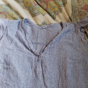 Old Navy Linen blouse